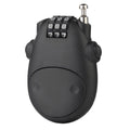 Telescopic Wire Rope Steel Cable Combination Lock Luggage Suitcase Sled Motorcycle Helmet Combination Lock