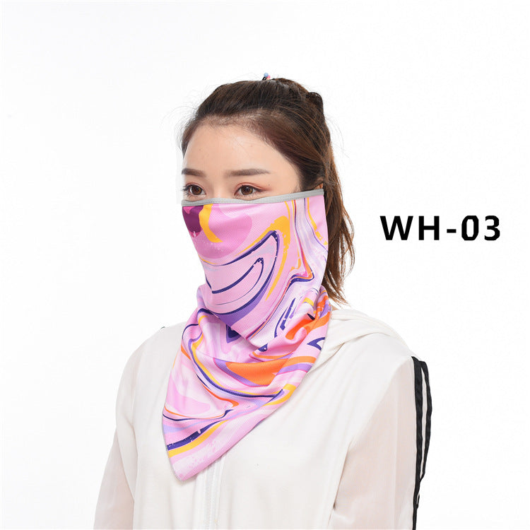 Quick-Drying And Breathable Outdoor Riding Mask Fishing Windproof Sunscreen Headgear Mask Variety Scarf Mask Magic Head Scarf
