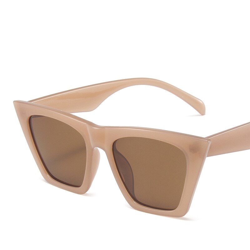 Fashion Vintage Oversized Cat Eye Sunglasses Women Luxury Brand Designer Sexy Lady Sun Glasses Travel Shades UV400