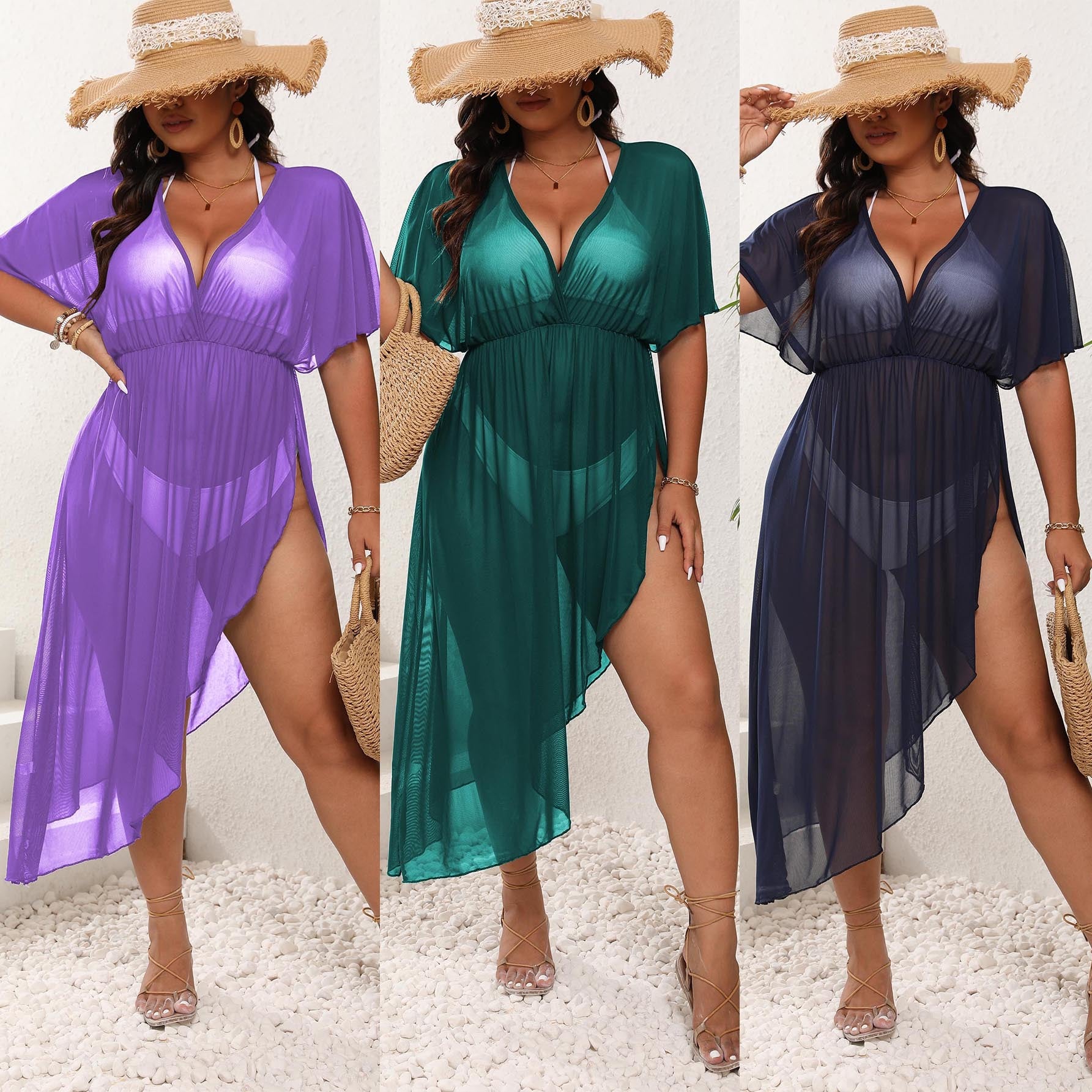 Ladies' Vacation Beach Dress Bikini Cover-up