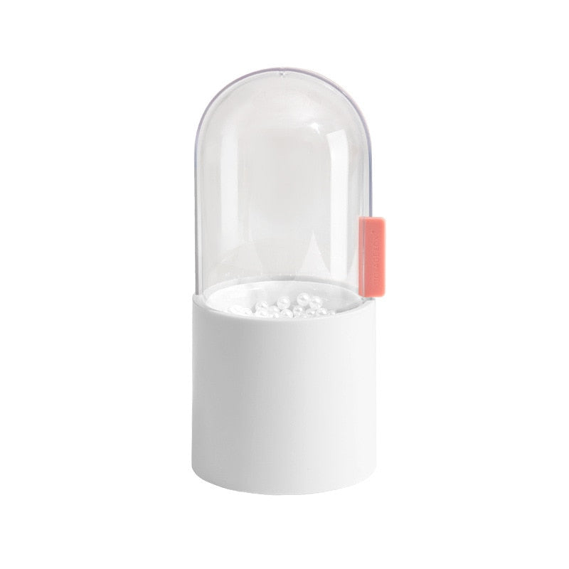 Makeup Brush Storage Box Cosmetic Organizer Makeup Brush Barrel Holder Eyebrow Pencil Plastic Box Waterproof Contains Pearls