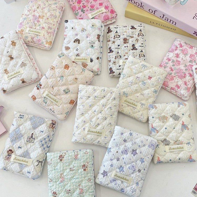 Embossed cartoon passport book overseas card holder protective cover document bag storage bag travel passport clip