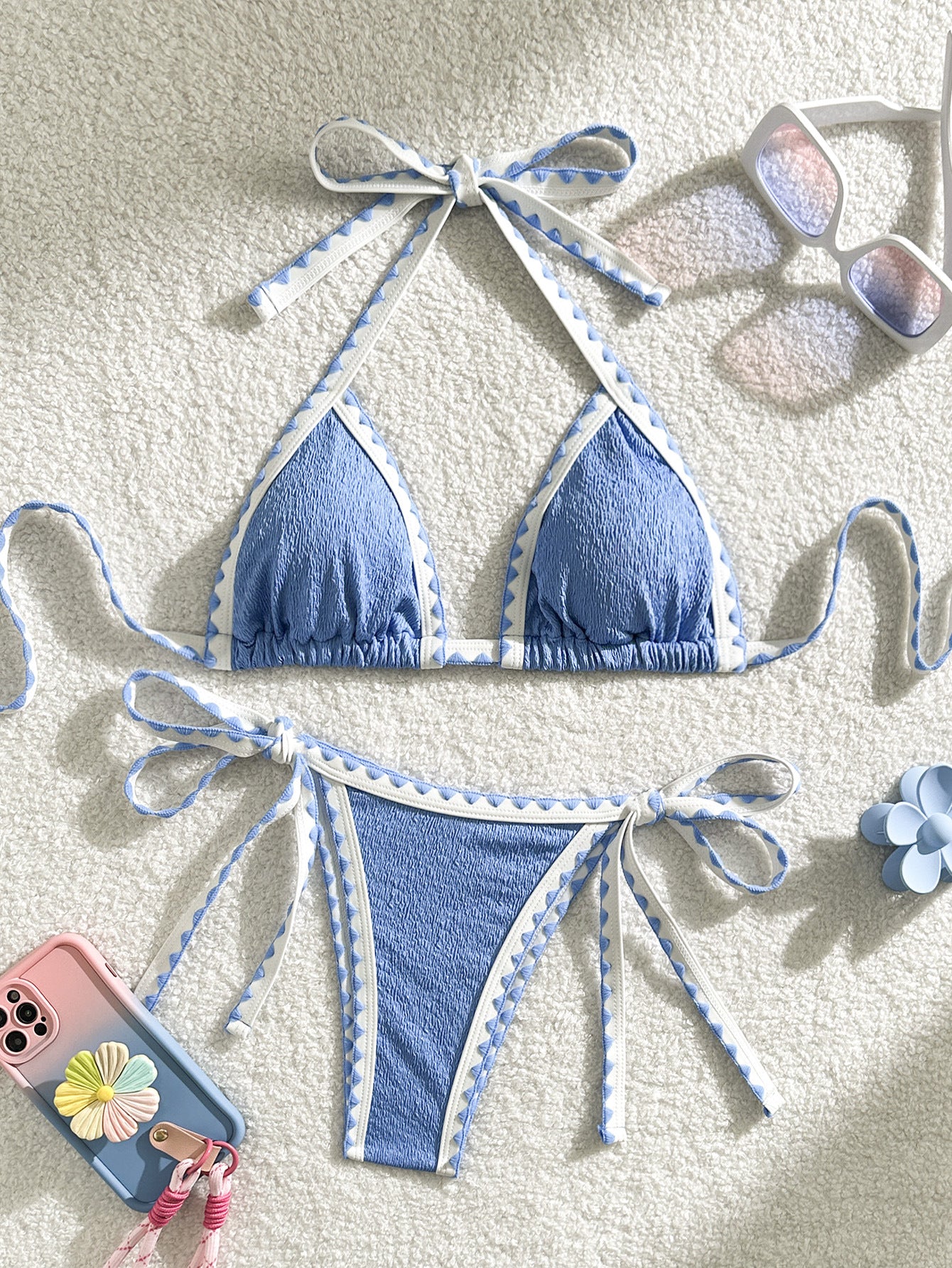Swimsuit women sexy bikini multi-color beach