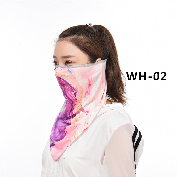 Quick-Drying And Breathable Outdoor Riding Mask Fishing Windproof Sunscreen Headgear Mask Variety Scarf Mask Magic Head Scarf