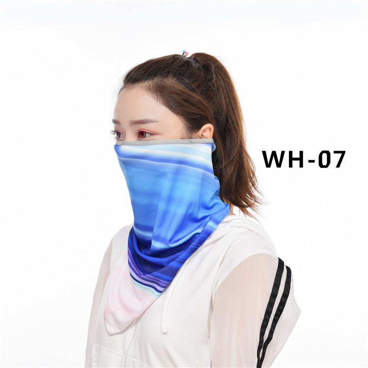 Quick-Drying And Breathable Outdoor Riding Mask Fishing Windproof Sunscreen Headgear Mask Variety Scarf Mask Magic Head Scarf