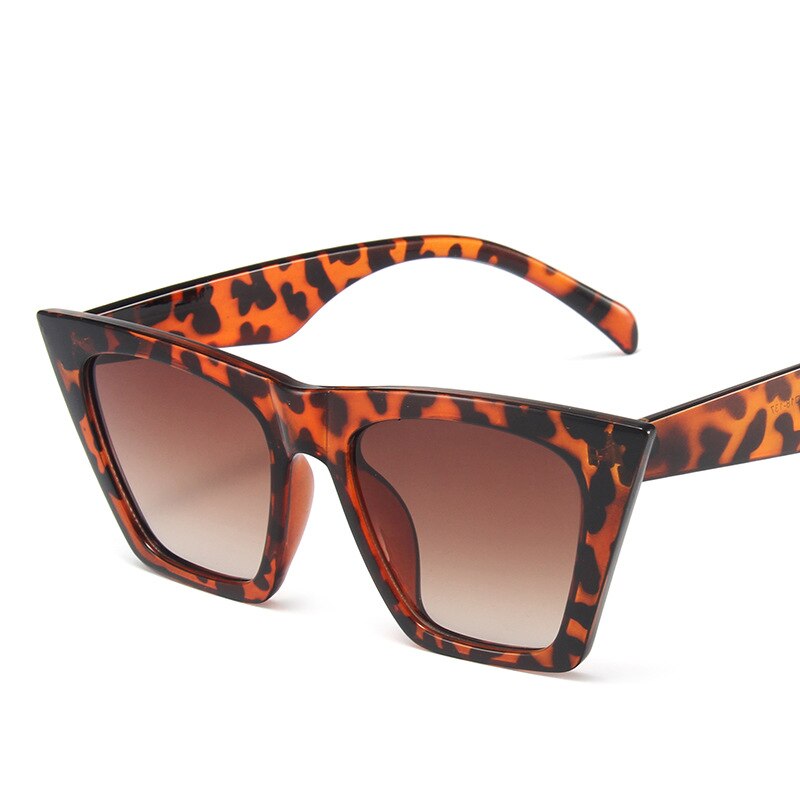 Fashion Vintage Oversized Cat Eye Sunglasses Women Luxury Brand Designer Sexy Lady Sun Glasses Travel Shades UV400