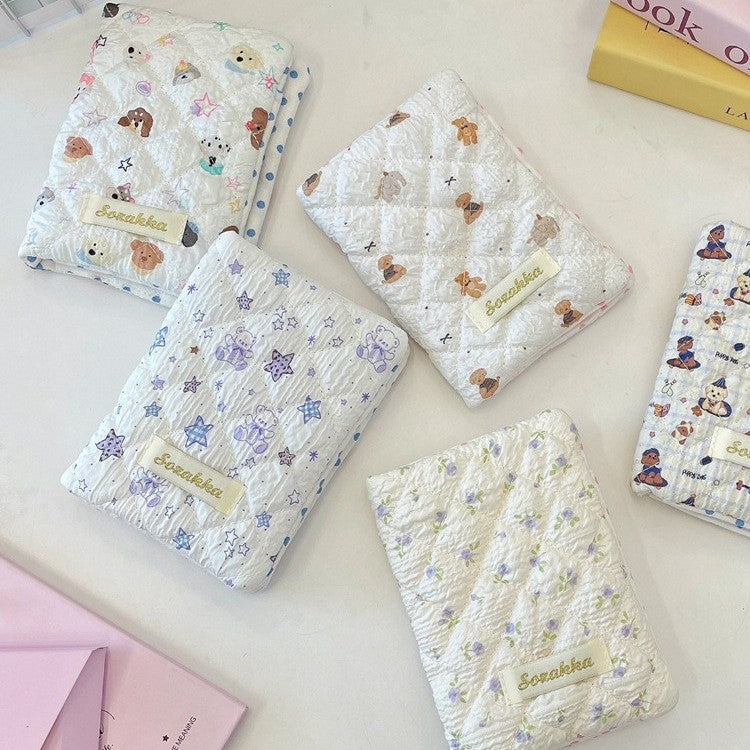 Embossed cartoon passport book overseas card holder protective cover document bag storage bag travel passport clip
