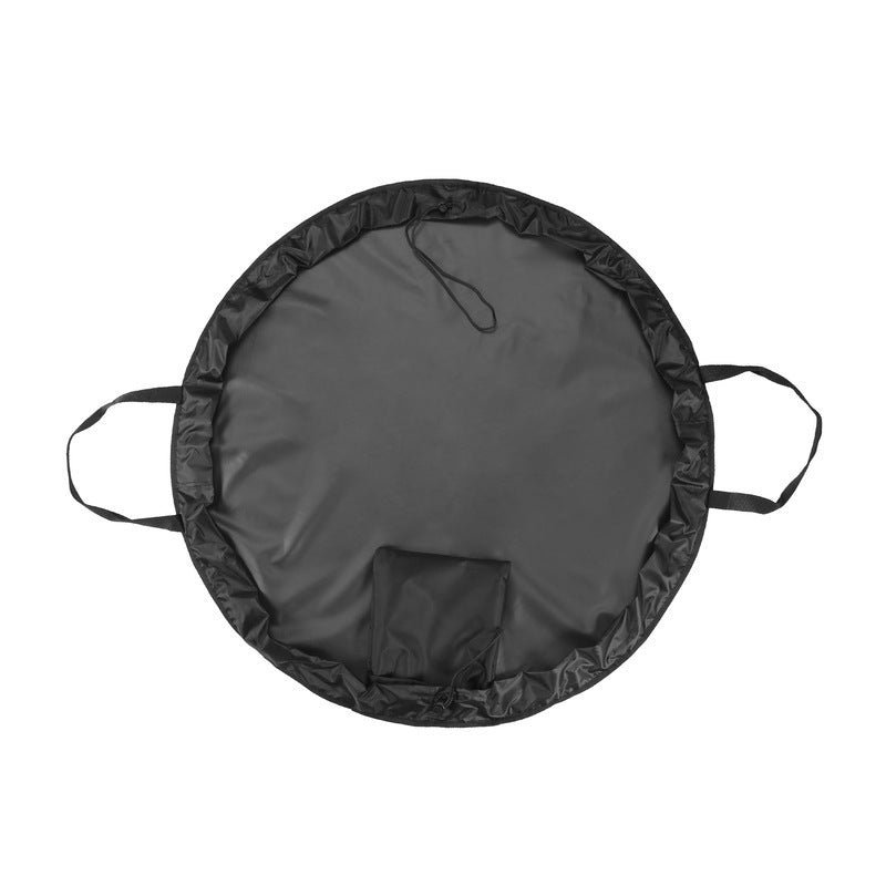 210D/600D Beach Swimming Clothes Storage Bag Wetsuit Storage Bag Beach Surfing Clothes Quick Change Pocket