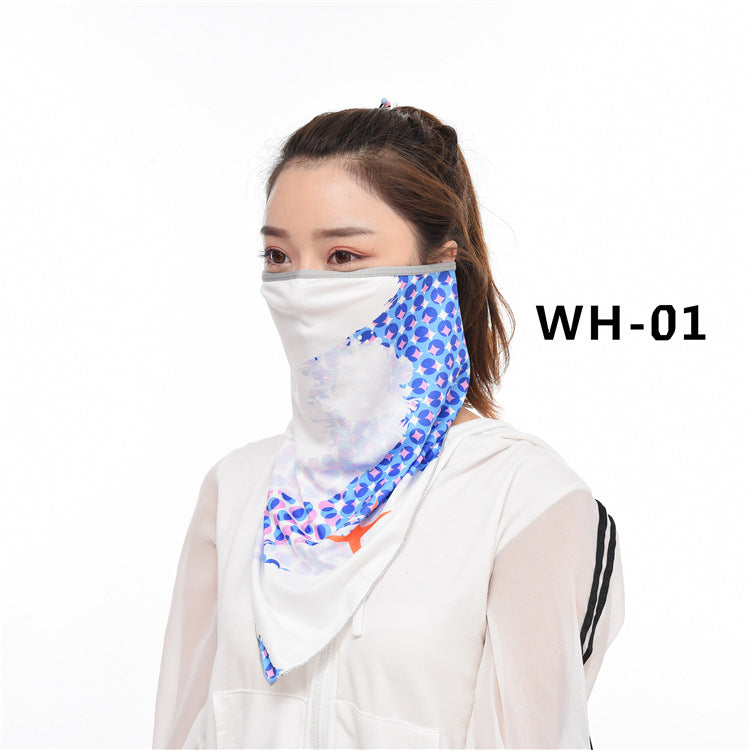 Quick-Drying And Breathable Outdoor Riding Mask Fishing Windproof Sunscreen Headgear Mask Variety Scarf Mask Magic Head Scarf