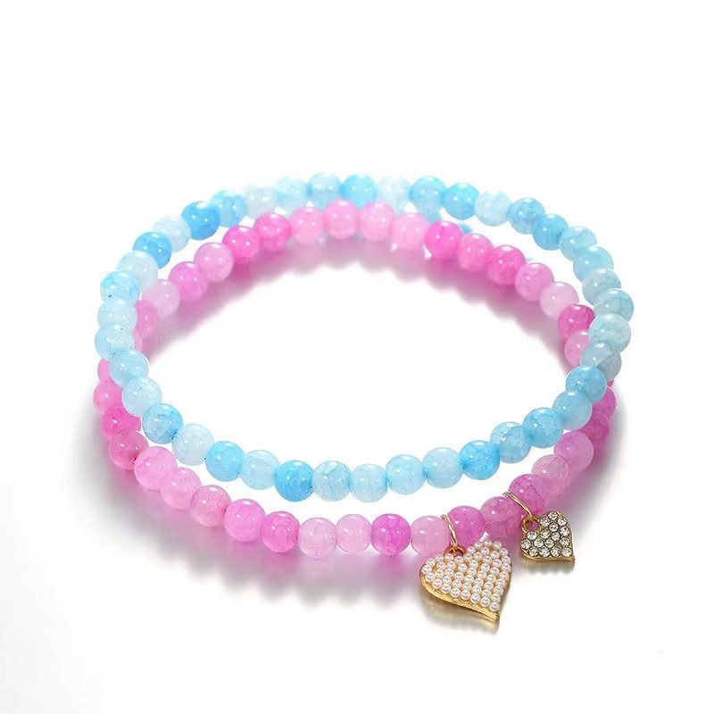 Vintage Beach Fragmented Crystal Feet Chain