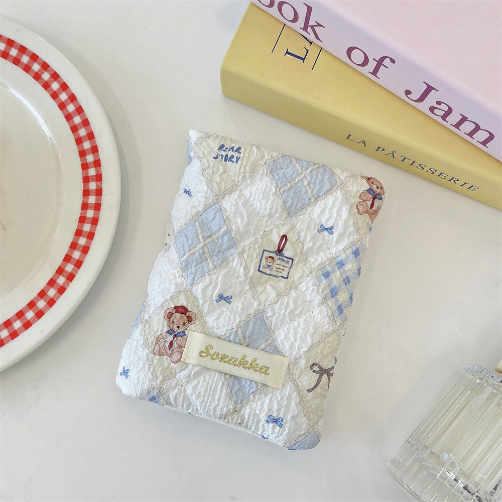 Embossed cartoon passport book overseas card holder protective cover document bag storage bag travel passport clip