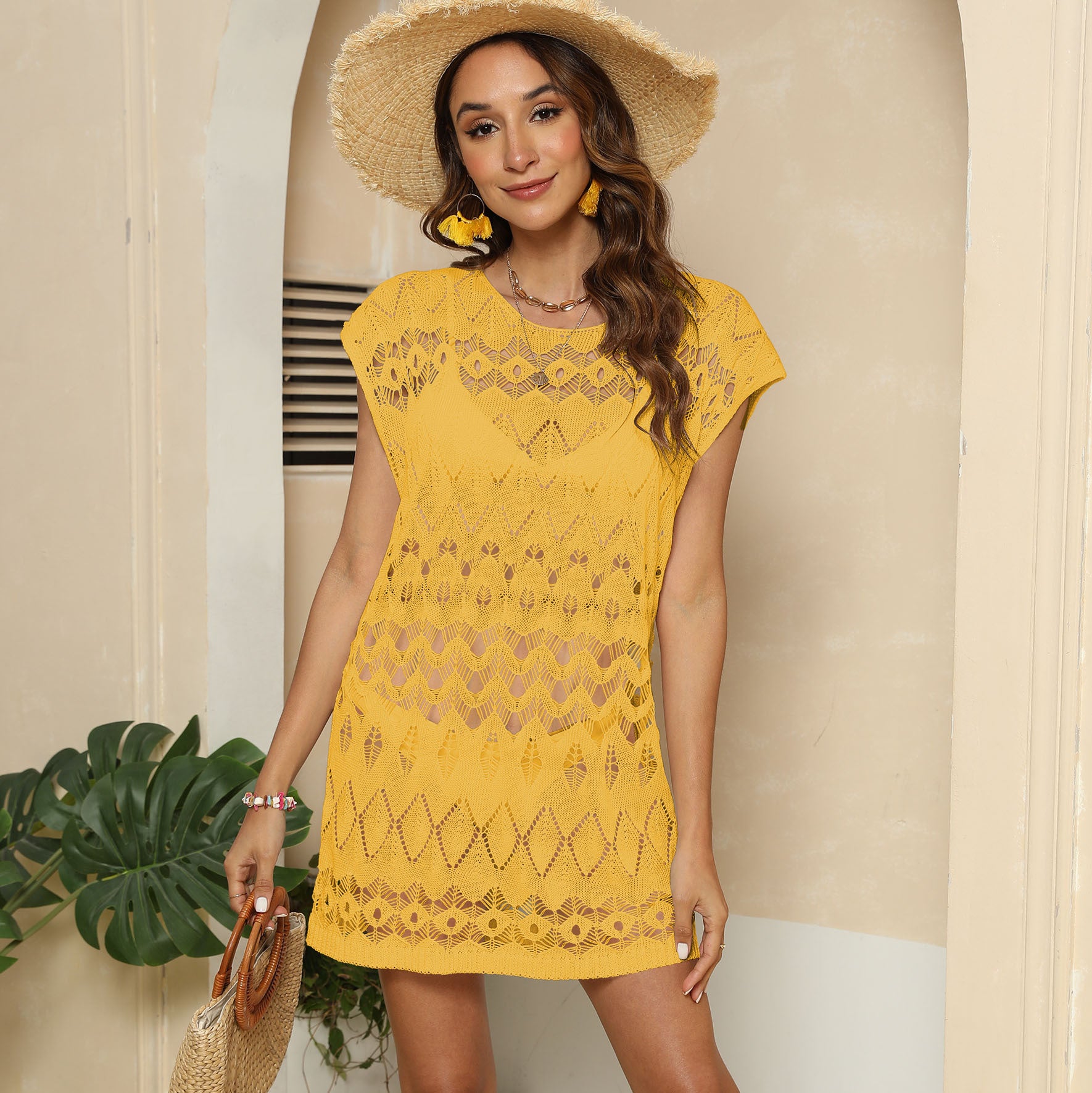 Beach Bikini Cover-Up, Vacation Dress for Women