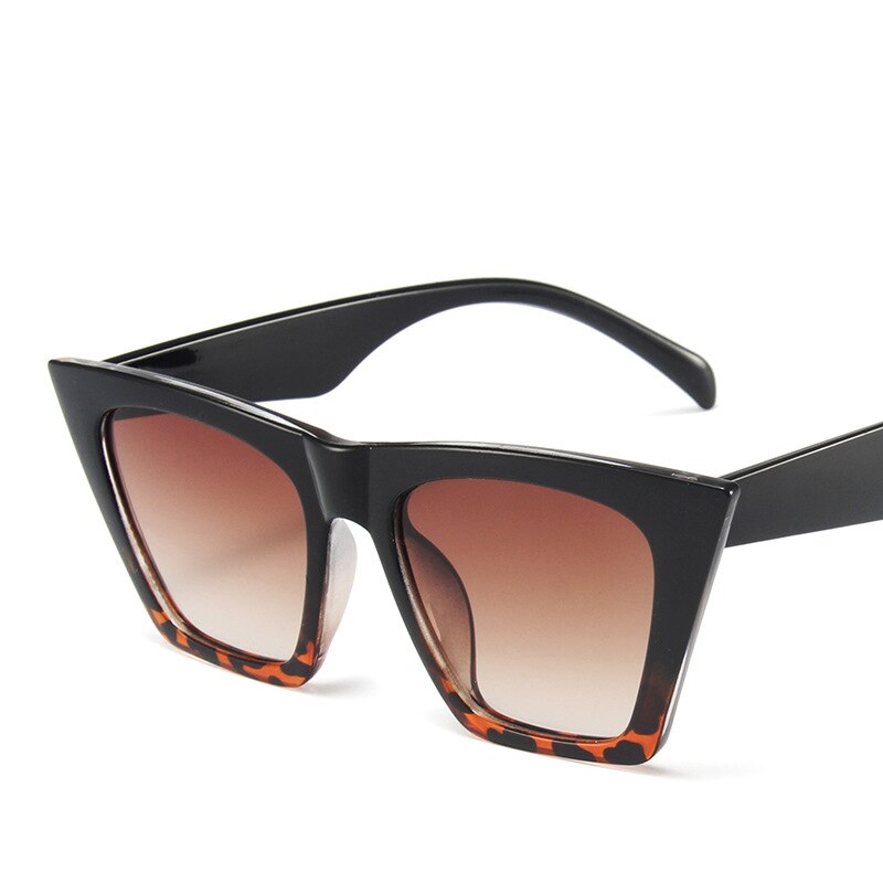 Fashion Vintage Oversized Cat Eye Sunglasses Women Luxury Brand Designer Sexy Lady Sun Glasses Travel Shades UV400