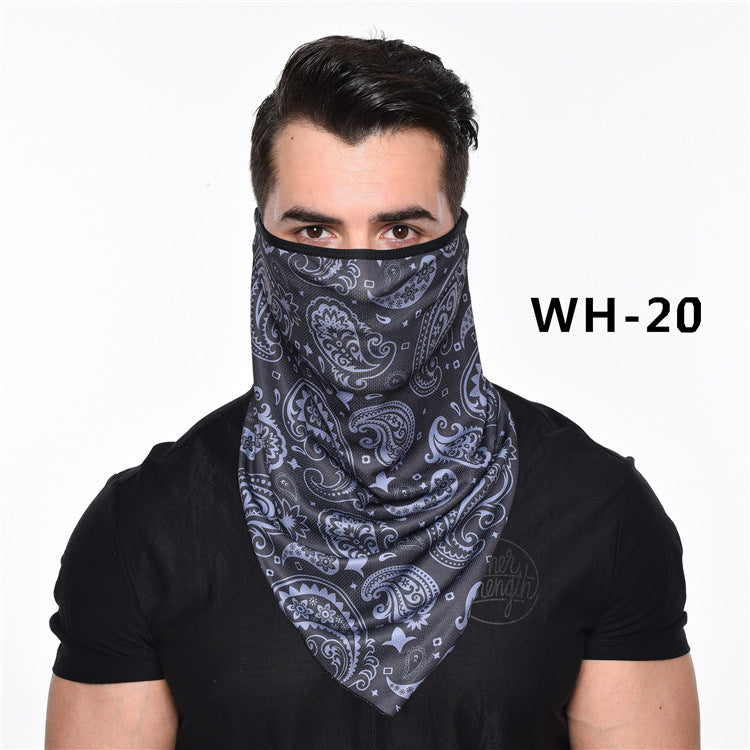 Quick-Drying And Breathable Outdoor Riding Mask Fishing Windproof Sunscreen Headgear Mask Variety Scarf Mask Magic Head Scarf