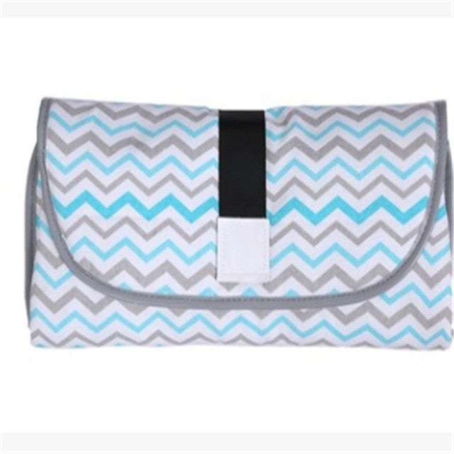 3-in-1 Multifunctional Portable Infant Baby Foldable Urine Mat Waterproof Nappy Bag Diaper Changing Cover Pad Travel Outdoor
