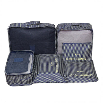 6Pcs/set Packing Cube Travel Bags Portable Large Capacity Clothing Sorting Organizer Luggage Accessories Supplies Product