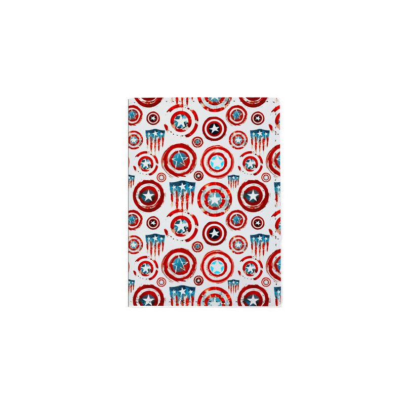 Super Hero Multi functional Passport Bag Printed Travel Passport Clip PU Document Protection Cover