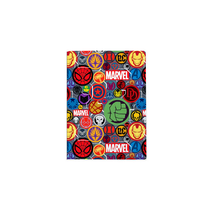 Super Hero Multi functional Passport Bag Printed Travel Passport Clip PU Document Protection Cover