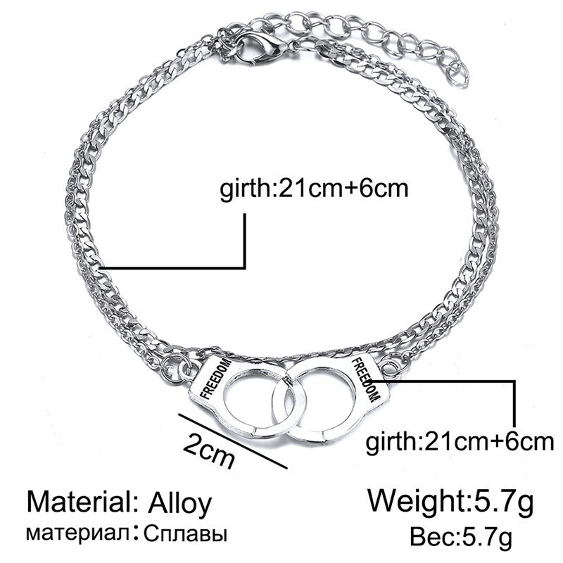 Flowing Beach Double Layer Feet Chain