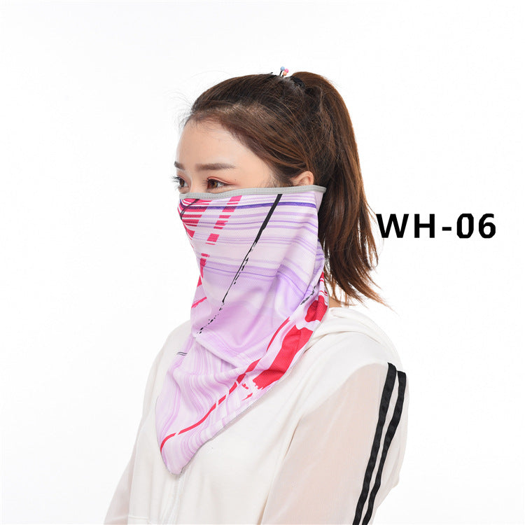 Quick-Drying And Breathable Outdoor Riding Mask Fishing Windproof Sunscreen Headgear Mask Variety Scarf Mask Magic Head Scarf