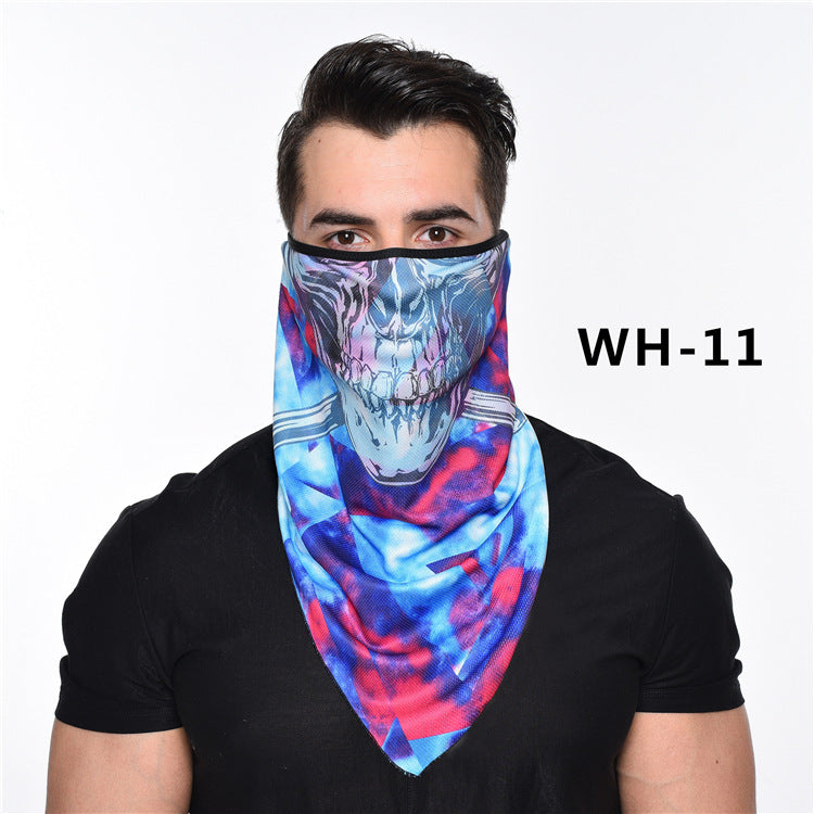 Quick-Drying And Breathable Outdoor Riding Mask Fishing Windproof Sunscreen Headgear Mask Variety Scarf Mask Magic Head Scarf