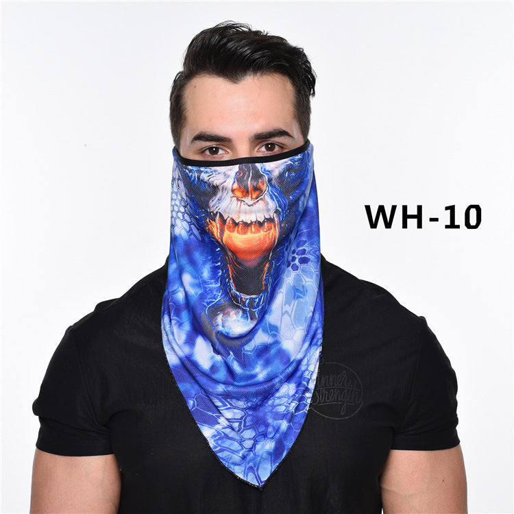 Quick-Drying And Breathable Outdoor Riding Mask Fishing Windproof Sunscreen Headgear Mask Variety Scarf Mask Magic Head Scarf