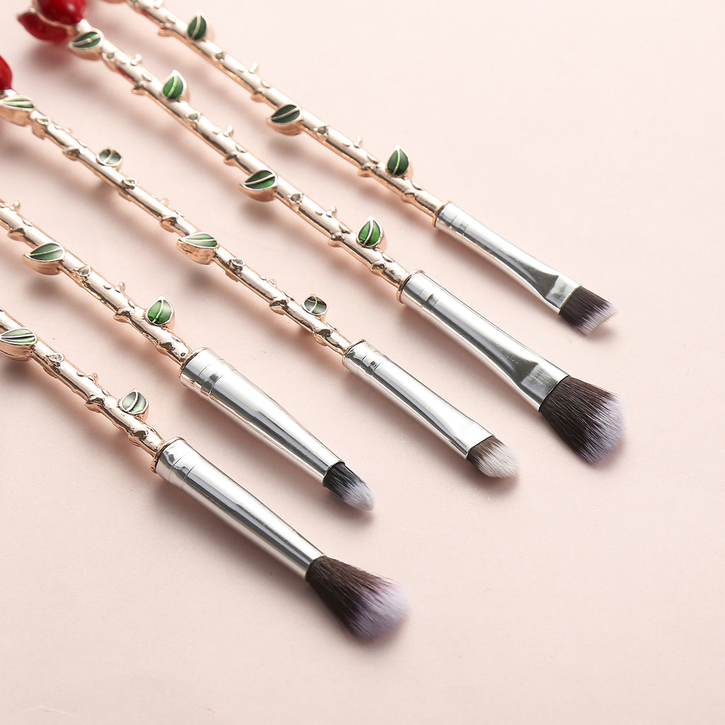 Midi Fox Rose Makeup Brush Tool Little Prince Around Beauty and the Beast Valentine's Day Gift