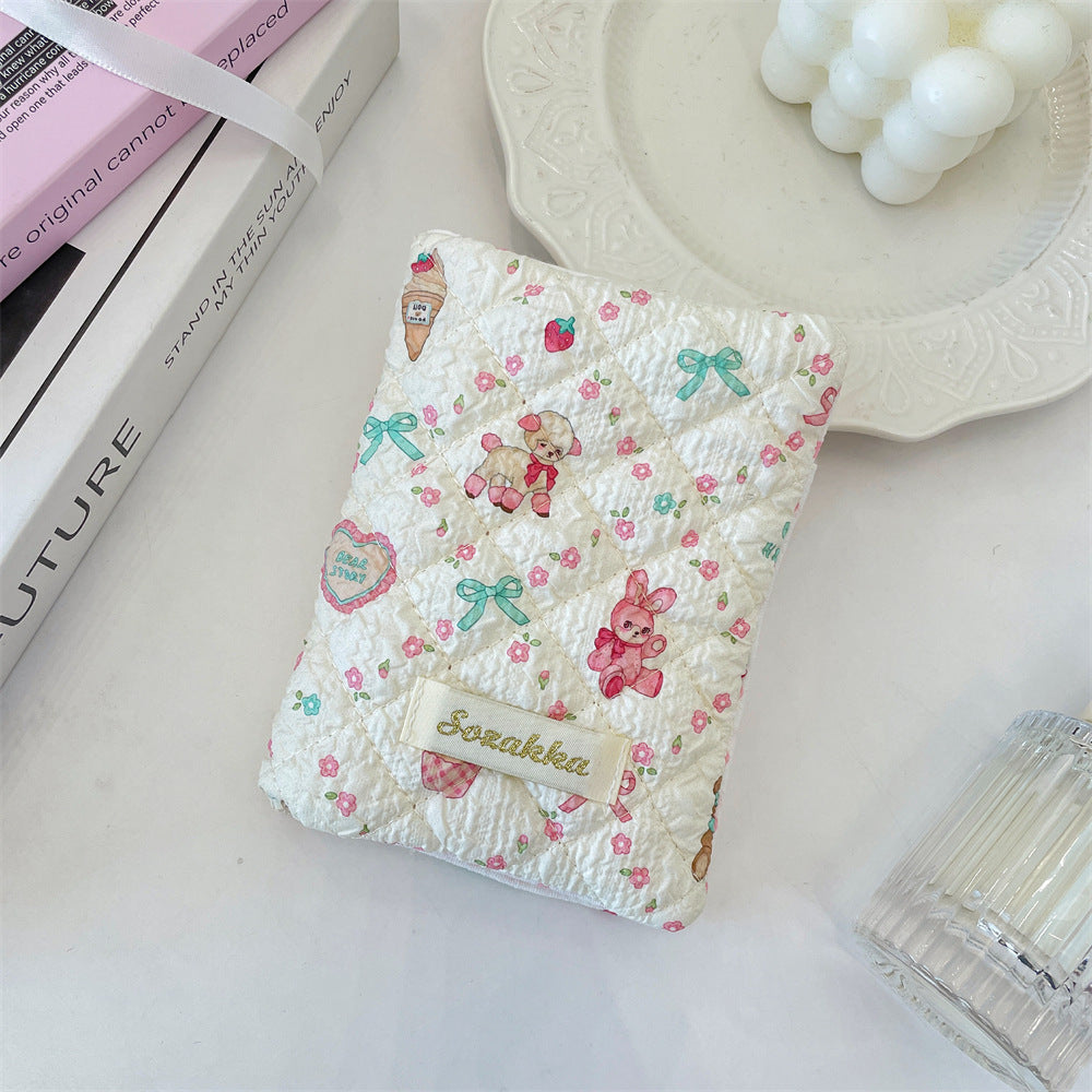 Embossed cartoon passport book overseas card holder protective cover document bag storage bag travel passport clip