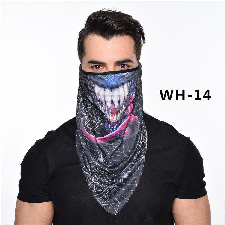 Quick-Drying And Breathable Outdoor Riding Mask Fishing Windproof Sunscreen Headgear Mask Variety Scarf Mask Magic Head Scarf