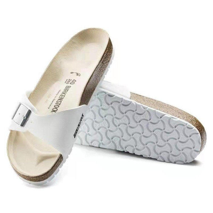 Beach open toed flat sandals for women